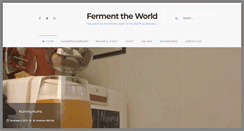 Desktop Screenshot of fermenttheworld.com